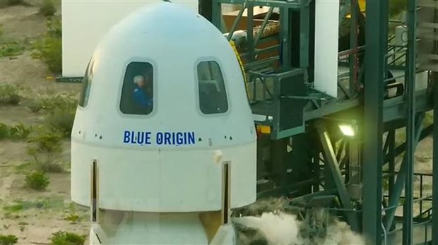 Blue Origin thực hiện thành công chuyến bay thứ 4 vào vũ trụ