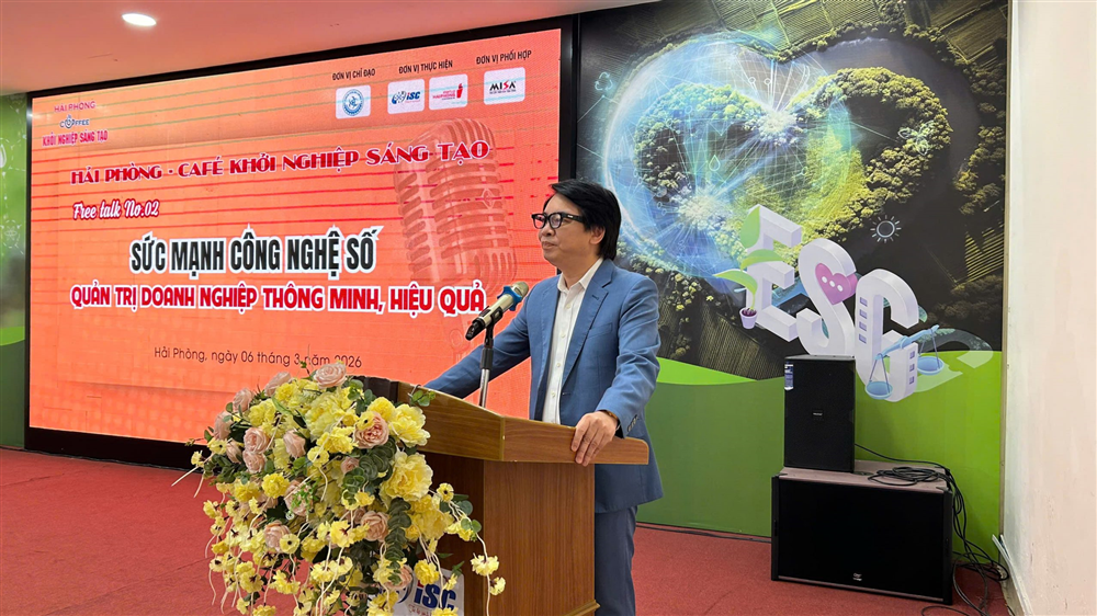 Hải Phòng Café Khởi nghiệp: Lan tỏa sức mạnh công nghệ số trong quản trị doanh nghiệp thông minh