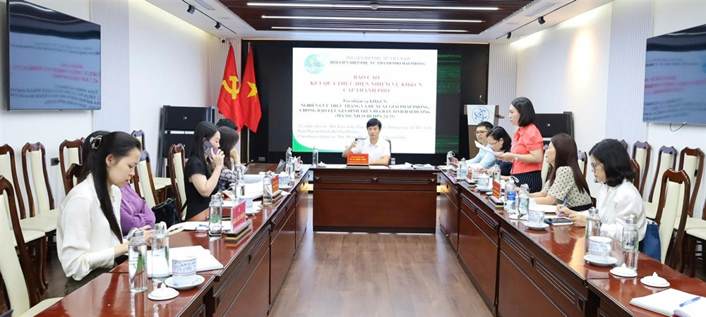 Nghiên cứu thực trạng và đề xuất giải pháp phòng chống bạo lực gia đình trên địa bàn tỉnh Hải Dương (thành phố Hải Phòng)