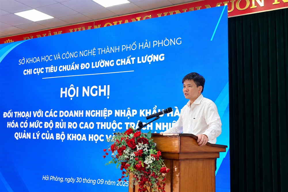 Hội nghị đối thoại với doanh nghiệp nhập khẩu hàng hóa có mức độ rủi ro cao thuộc lĩnh vực tiêu chuẩn, đo lường, chất lượng năm 2026