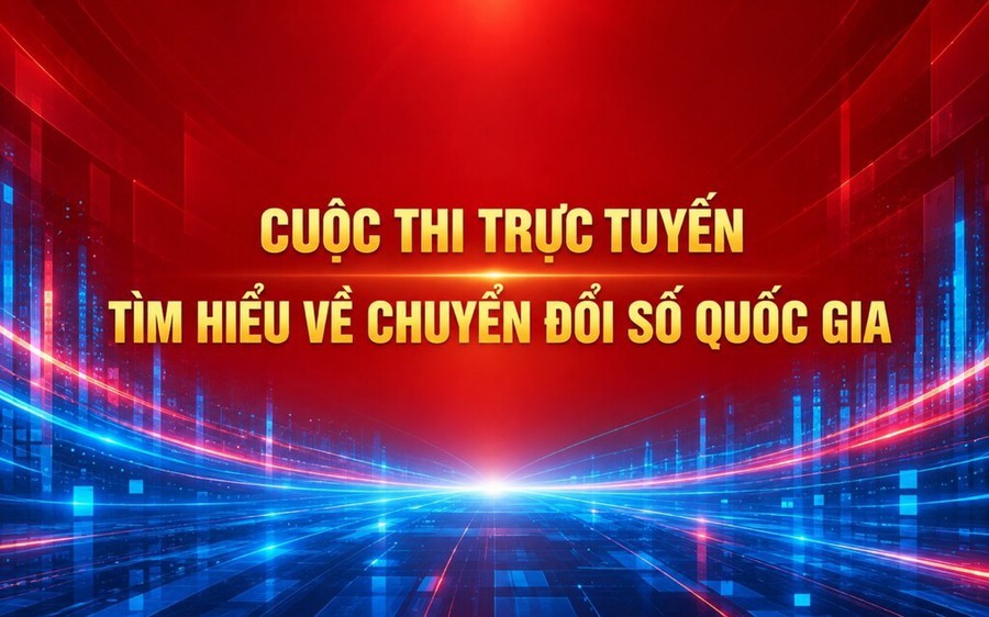 Cuộc thi trực tuyến tìm hiểu về chuyển đổi số quốc gia 2026
