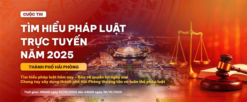 Cuộc thi “Tìm hiểu pháp luật trực tuyến năm 2025”