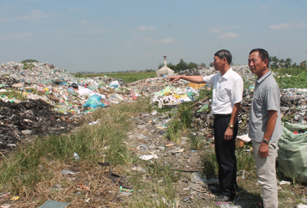 Thí điểm phân loại rác đầu nguồn ở xã Tú Sơn (huyện Kiến Thụy)