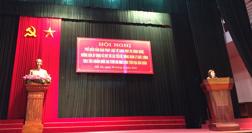 Hội nghị phổ biến văn bản pháp luật về Khoa học và Công nghệ