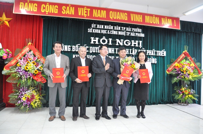Khai trương Quỹ phát triển Khoa học và Công nghệ thành phố Hải Phòng