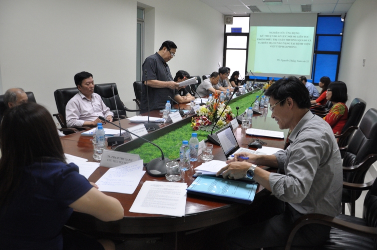 Ứng dụng kỹ thuật mới trong điều trị chấn thương sọ não và tai biến mạch não nặng tại Bệnh viện Hữu nghị Việt Tiệp