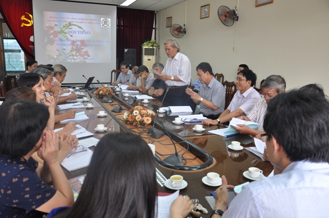 Hội thảo “Trung tâm Khoa học Xã hội và Nhân văn – 20 năm xây dựng và phát triển”