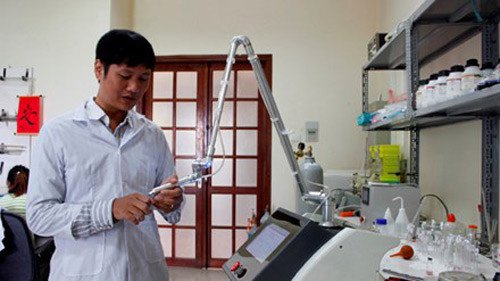 Máy chữa vết thương không cần kháng sinh