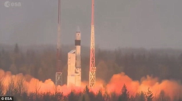 Nga phóng vệ tinh của châu Âu giám sát bầu khí quyển Trái Đất