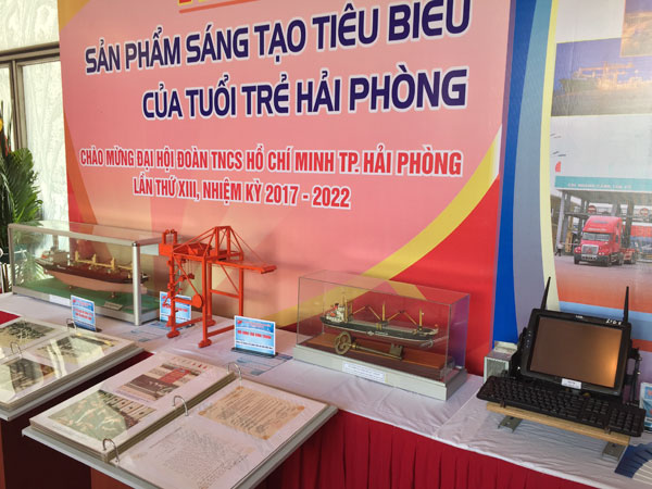 Triển lãm sản phẩm sáng tạo tiêu biểu thanh niên thành phố Hải Phòng
