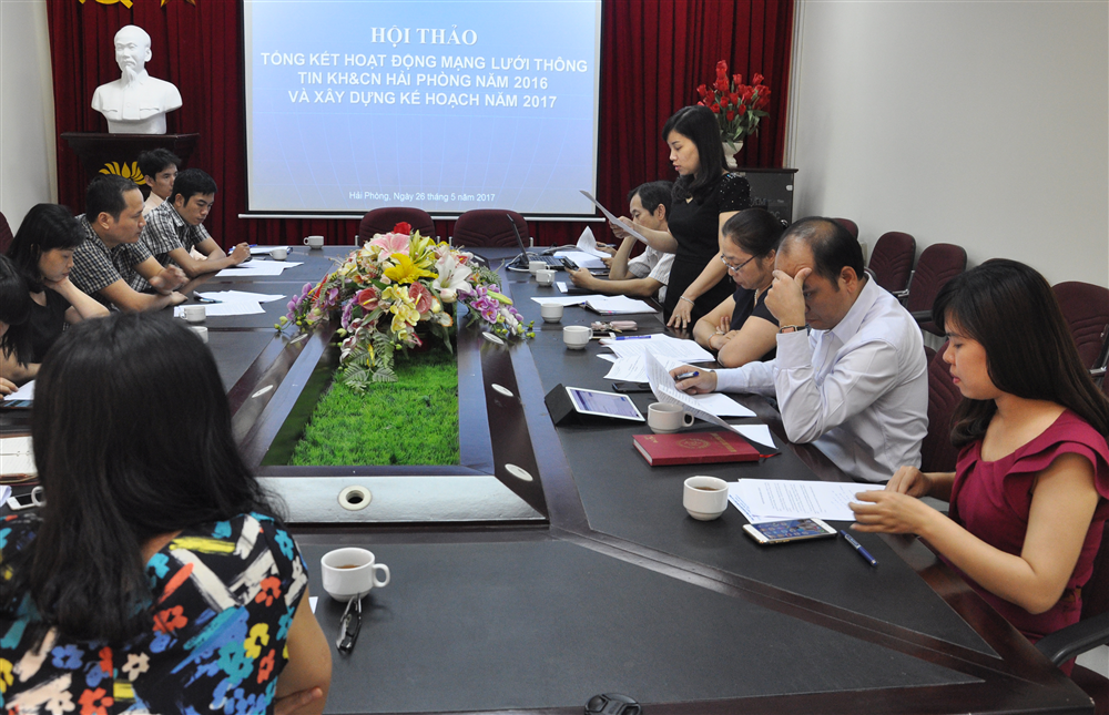 Phát triển Mạng lưới Thông tin KH&CN Hải Phòng năm 2017