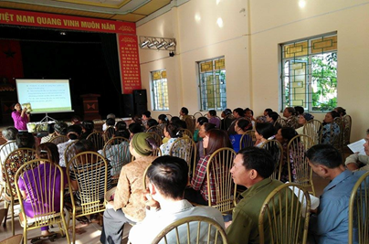 Nghiệm thu dự án ứng dụng thuộc chương trình KH&CN phục vụ xây dựng nông thôn mới
