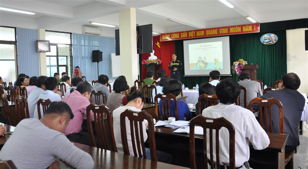 Sở KH&CN Hải Phòng: Bồi dưỡng kiến thức và thực tập phương án về phòng cháy chữa cháy
