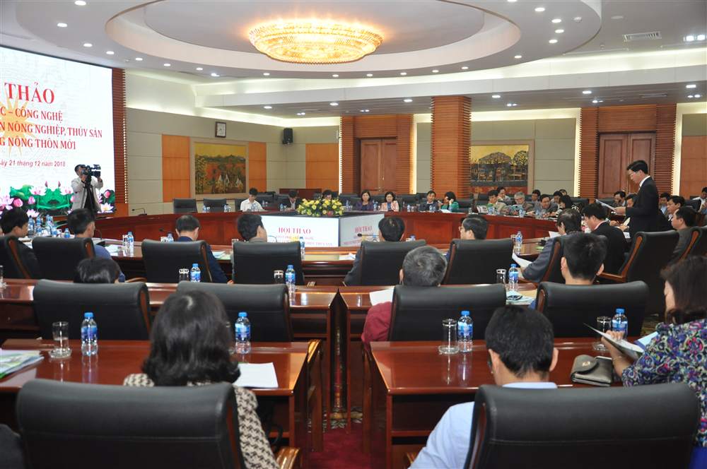 Khoa học và công nghệ phục vụ phát triển nông nghiệp, thủy sản và xây dựng nông thôn mới