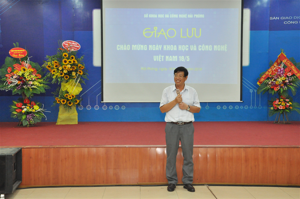 Sở Khoa học và Công nghệ: Giao lưu chào mừng ngày Khoa học và Công nghệ Việt nam 18/5