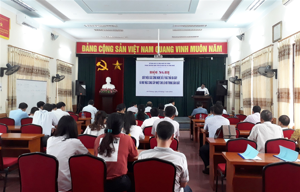Giới thiệu các công nghệ xử lý rác thải da giầy và may mặc  cung cấp nhiệt cho lò hơi trong sản xuất