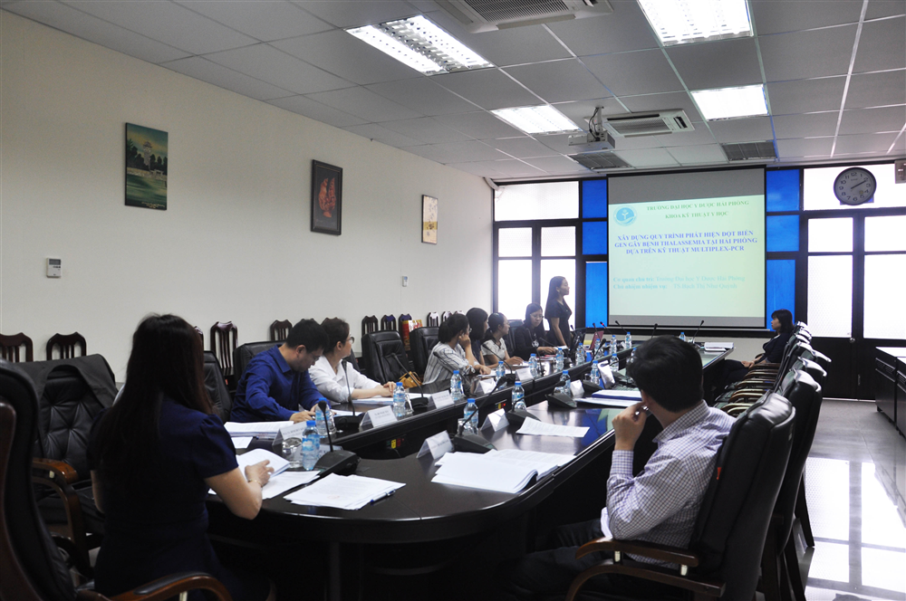 Xây dựng quy trình phát hiện đột biến gen Thalassemia tại Hải Phòng dựa trên kỹ thuật Multiplex-PCR