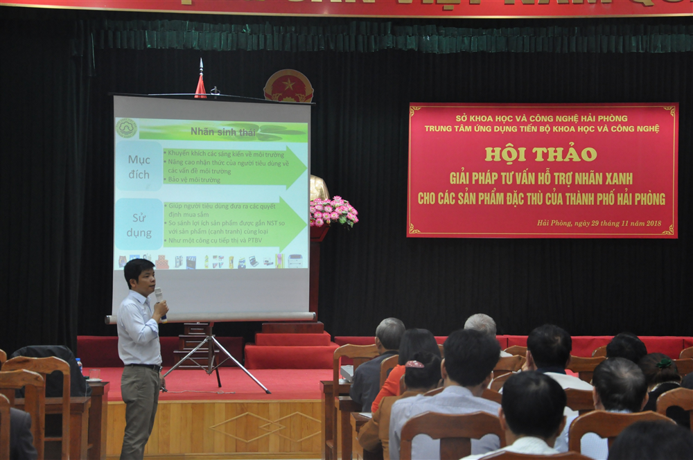 Hải Phòng: Hỗ trợ xác lập Nhãn xanh cho các sản phẩm đặc thù của thành phố
