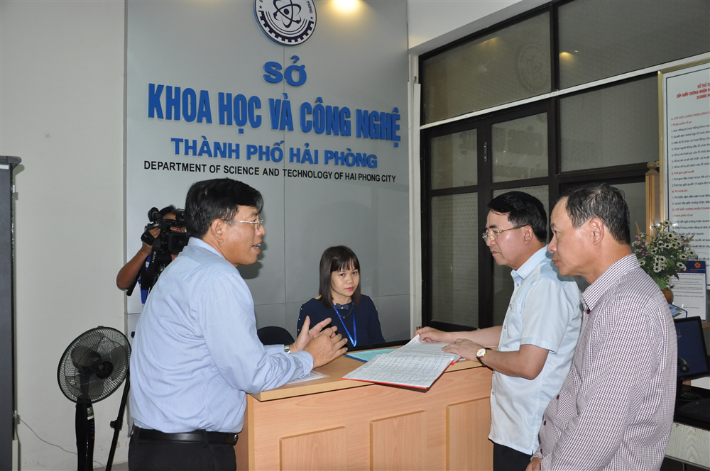 Kiểm tra công tác cải cách hành chính tại Sở Khoa học và Công nghệ