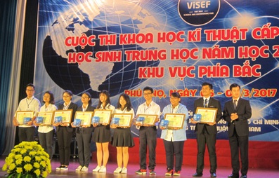 Trung học phổ thông chuyên Trần Phú Hải Phòng: Vinh dự giành 02 giải nhất tại cuộc thi khoa học kỹ thuật cấp quốc gia