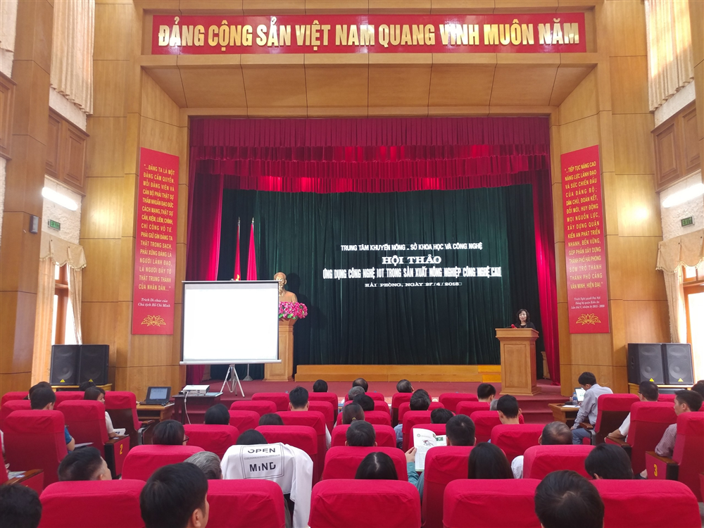 Ứng dụng công nghệ IoT trong sản xuất nông nghiệp công nghệ cao
