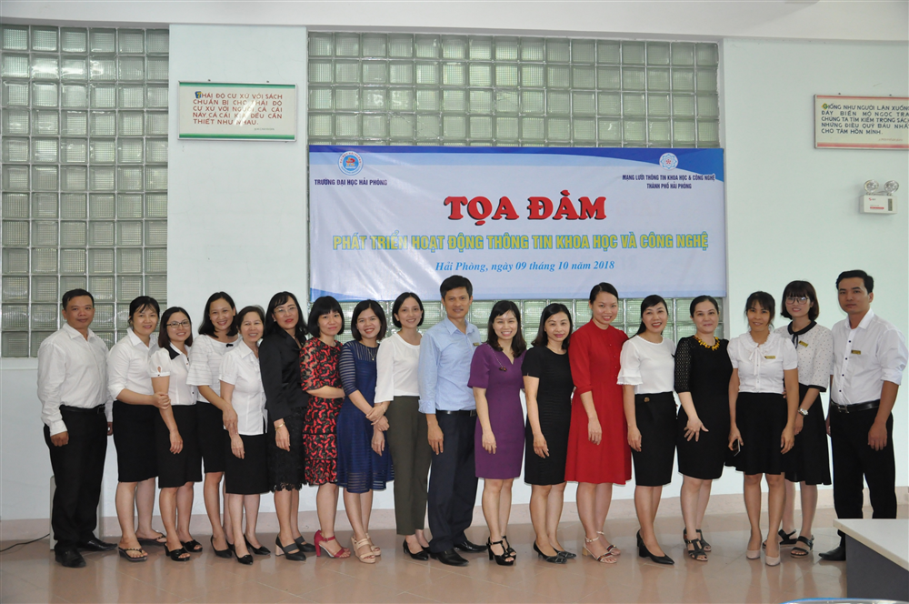 Tròn 3 năm thành lập Mạng lưới thông tin KH&CN thành phố Hải Phòng: Tọa đàm Phát triển hoạt động thông tin khoa học và công nghệ