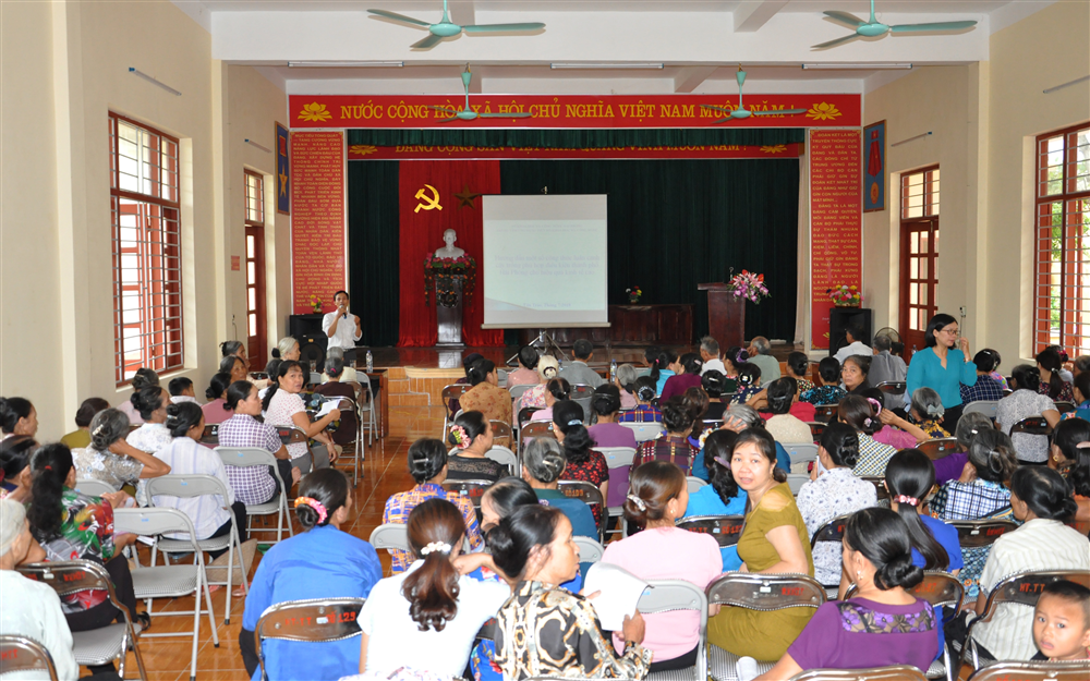 Tập huấn hướng dẫn một số công thức luân canh cây trồng phù hợp điều kiện thành phố Hải Phòng cho hiệu quả kinh tế cao