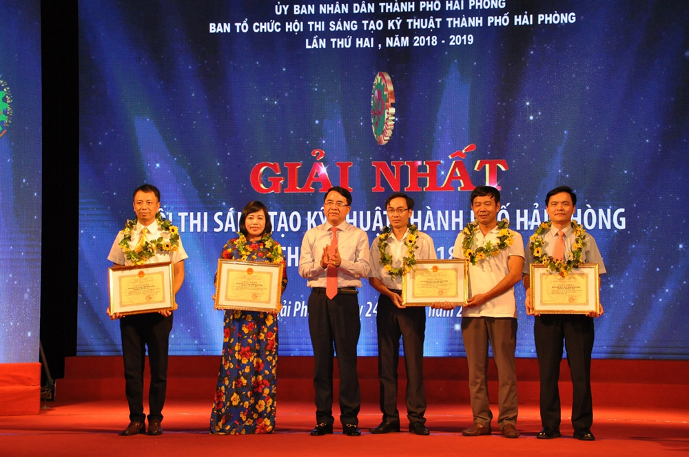 Tổng kết và trao giải Hội thi Sáng tạo kỹ thuật Hải Phòng lần thứ 2