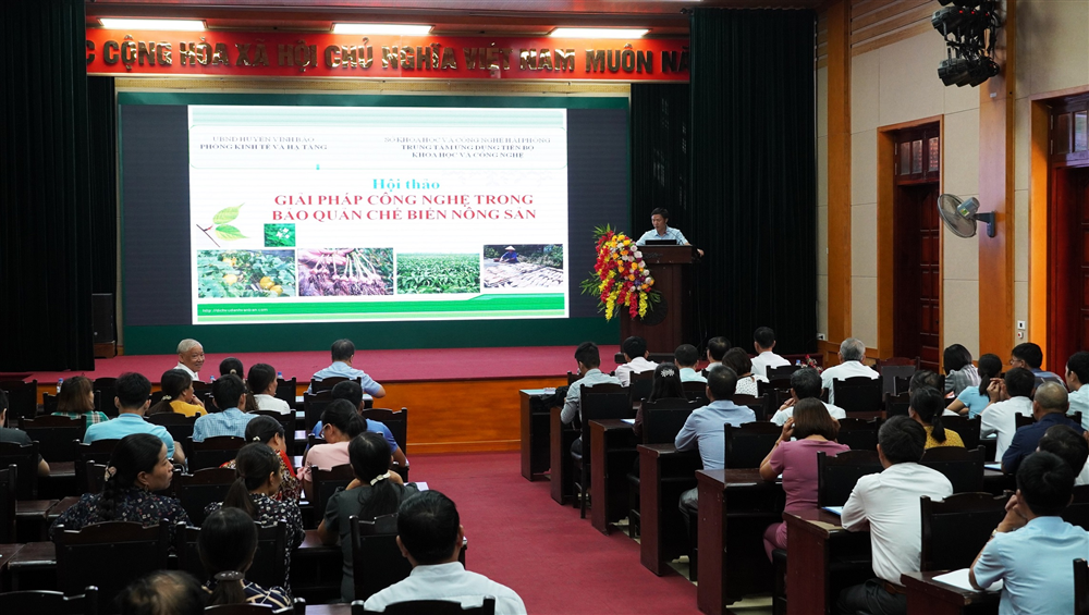 Giải pháp công nghệ trong bảo quản chế biến nông sản