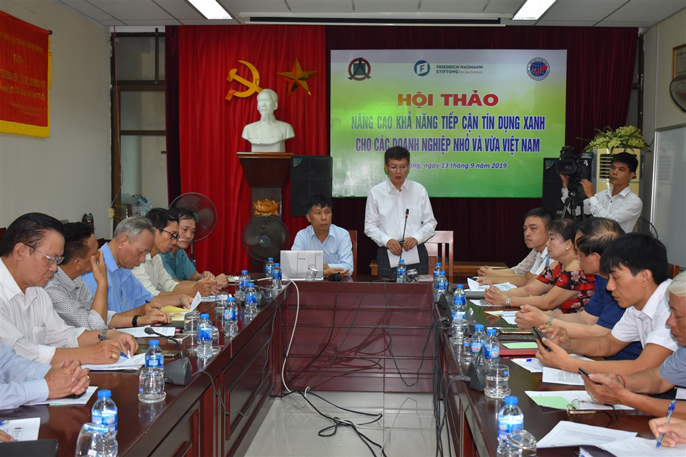 Tọa đàm “Nâng cao khả năng tiếp cận tín dụng xanh cho các doanh nghiệp nhỏ và vừa Việt Nam”