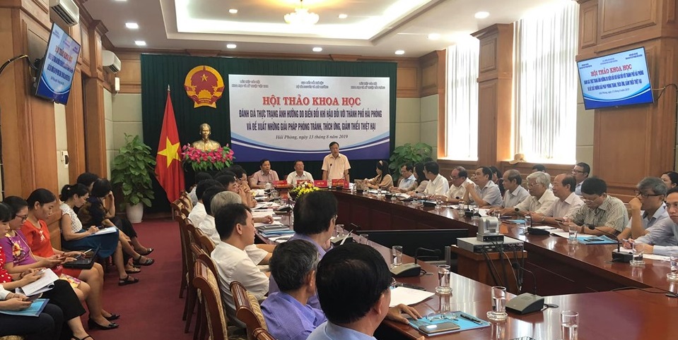 Ảnh hưởng của biến đổi khí hậu đối với Hải Phòng và giải pháp phòng tránh, thích ứng, giảm thiểu thiệt hại