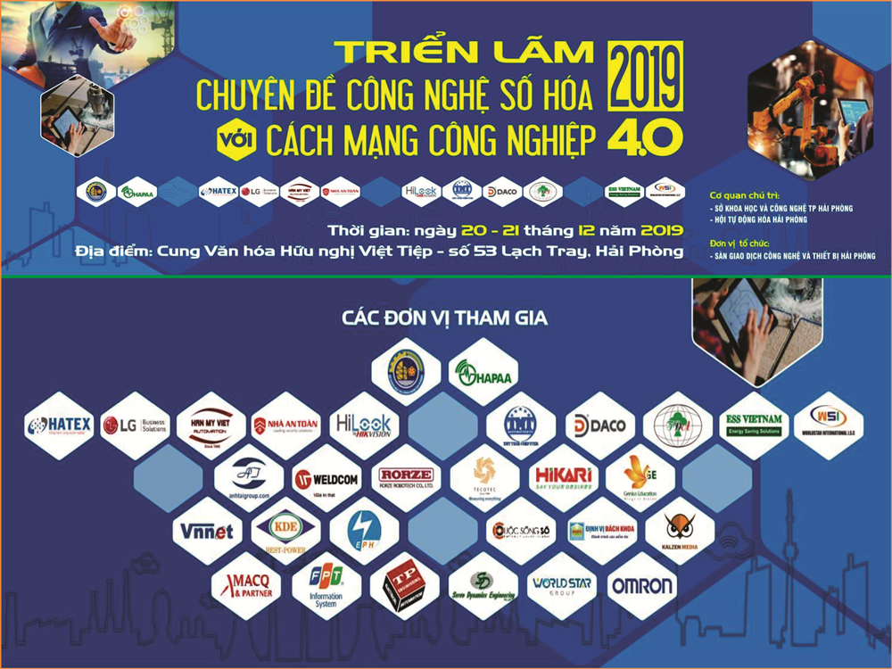 30 doanh nghiệp đăng ký tham gia Triển lãm chuyên đề “Công nghệ số hóa với cách mạng công nghiệp 4.0”