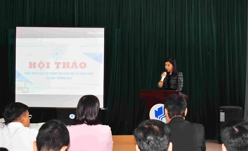 Phát triển dịch vụ thông tin Khoa học và Công nghệ qua môi trường Web