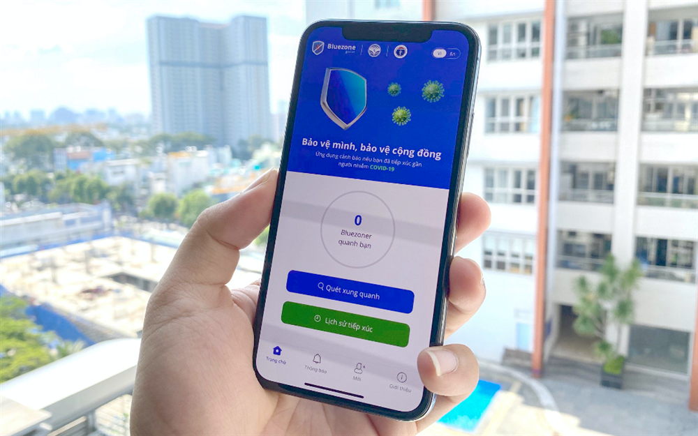 Ứng dụng Bluezone tích hợp thêm các tính năng trợ giúp y tế