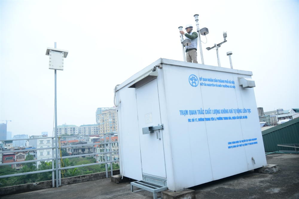 Việt Nam xây dựng mạng lưới trạm quan trắc không khí hiện đại