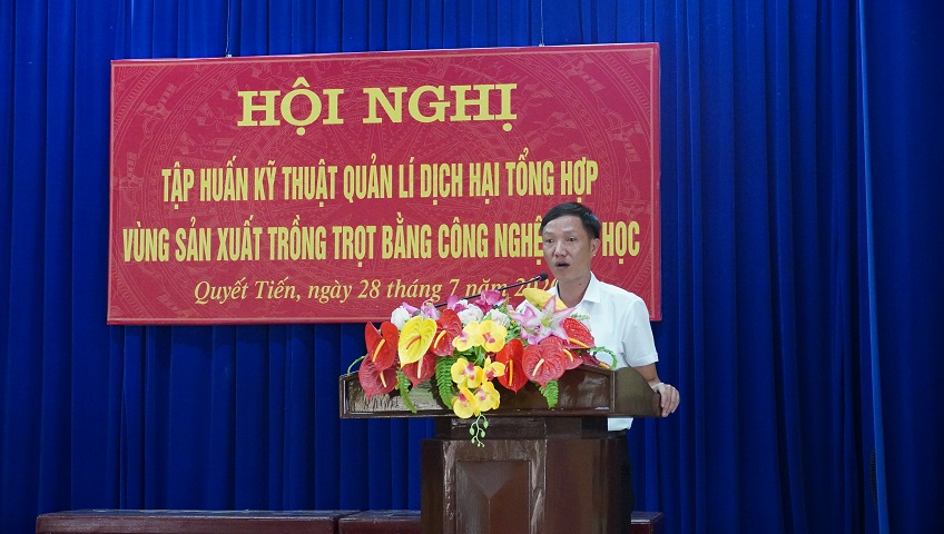 Kỹ thuật quản lý dịch hại tổng hợp vùng sản xuất trồng trọt bằng công nghệ sinh học