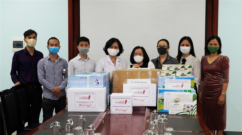 Cộng đồng Khởi nghiệp đổi mới sáng tạo thành phố Hải Phòng chung tay phòng, chống dịch COVID-19