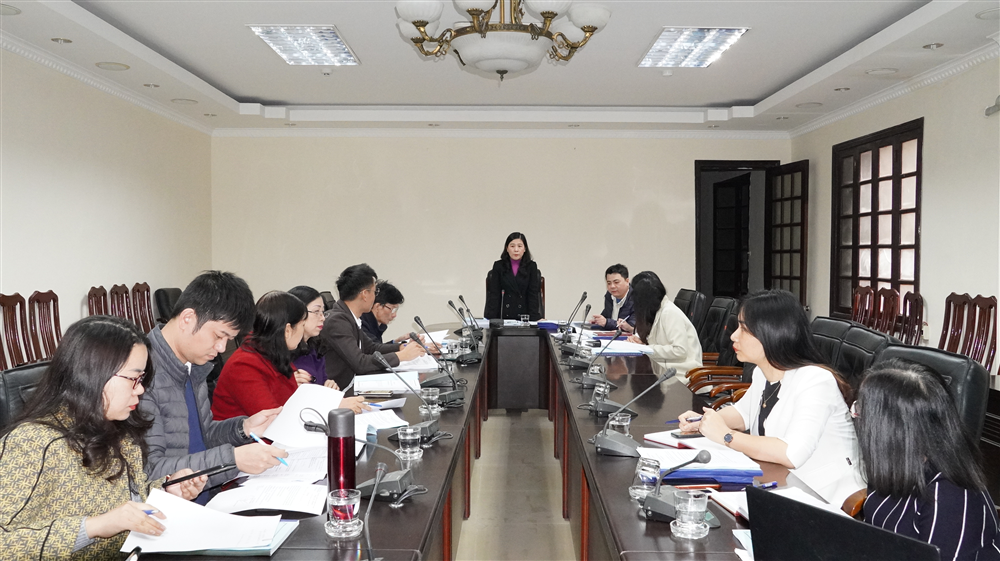 Bà Phạm Thị Sen Quỳnh - Phó Giám đốc Sở KH&CN - Chủ tịch hội nghị tư vấn, đánh giá nghiệm thu kết quả nhiệm vụ hỗ trợ dự án khởi nghiệp đổi mới sáng tạo.