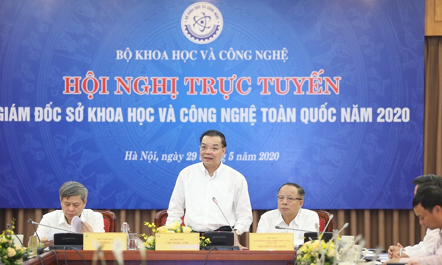 Hội nghị trực tuyến giám đốc Sở Khoa học và Công nghệ toàn quốc 2020