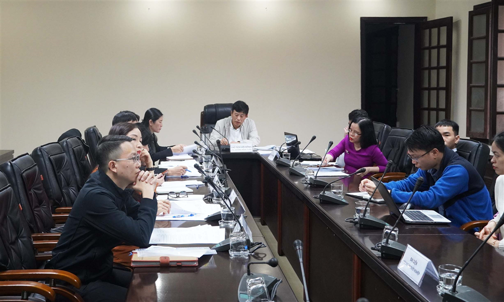 Ông Dương Ngọc Tuấn -  Giám đốc Sở Khoa học và Công nghệ, Chủ tịch Hội đồng tuyển chọn chủ trì hội nghị.