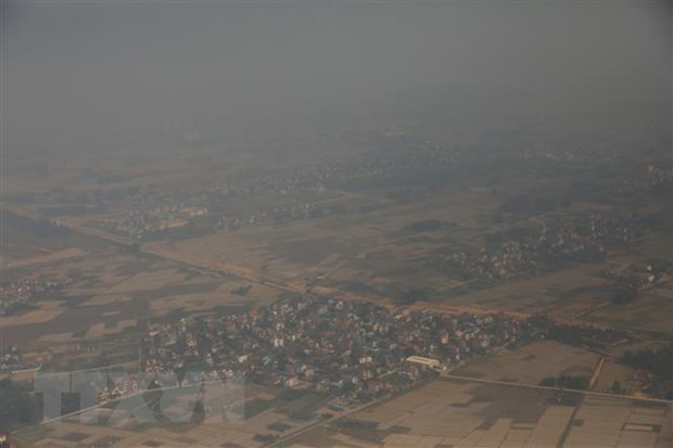 Không khí ô nhiễm tại Hà Nội.