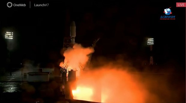 Tên lửa Soyuz chở 36 vệ tinh được phóng từ sân bay vũ trụ Vostochny ở vùng Viễn Đông.