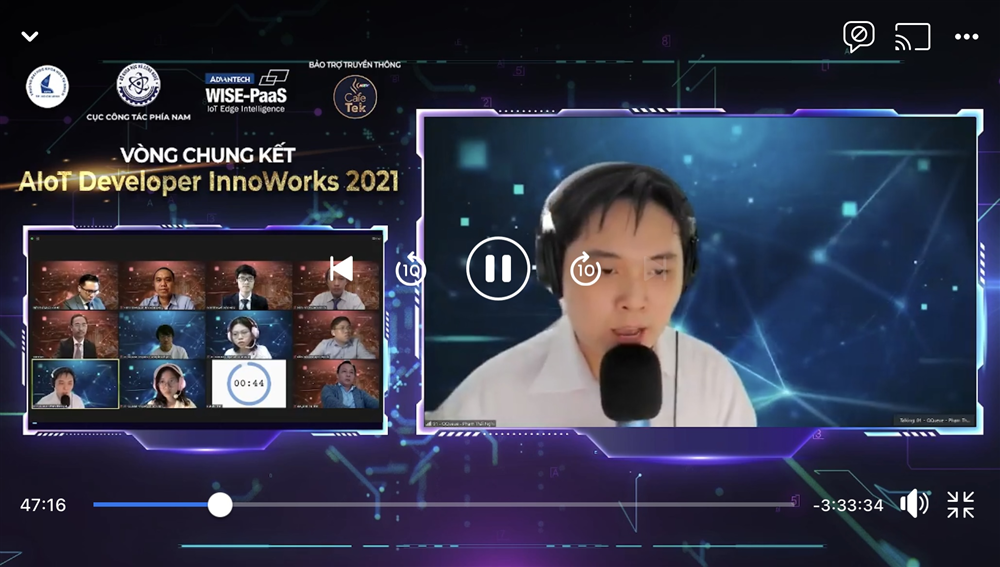 “Nền tảng phòng xếp hàng ảo cho bệnh viện” là quán quân “AIoT Developer InnoWorks 2021”