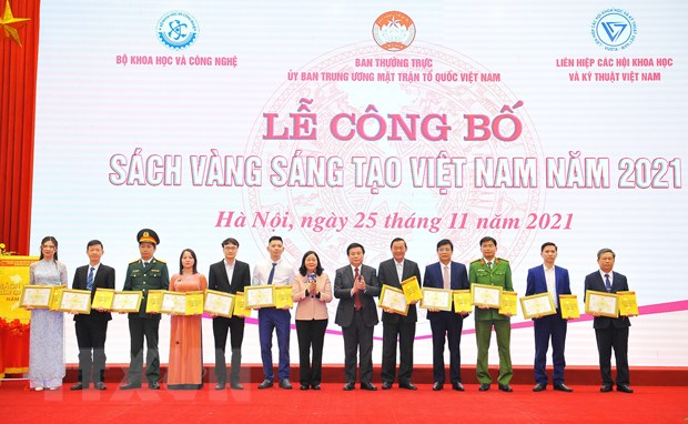 Vinh danh các công trình tiêu biểu trong Sách vàng Sáng tạo Việt Nam