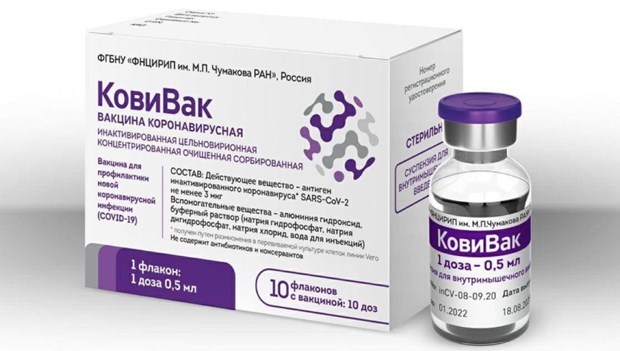 COVID-19: Vaccine KoviVac của Nga đạt hiệu quả phòng bệnh tới 80%