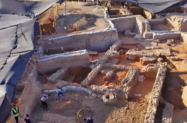 Israel phát hiện di tích tòa nhà công nghiệp cách đây 1.900 năm