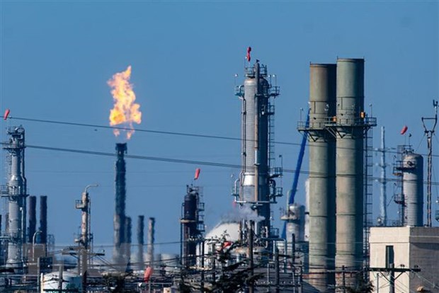 Cơ sở lọc dầu của Tập đoàn Chevron tại Richmond, bang California (Mỹ).