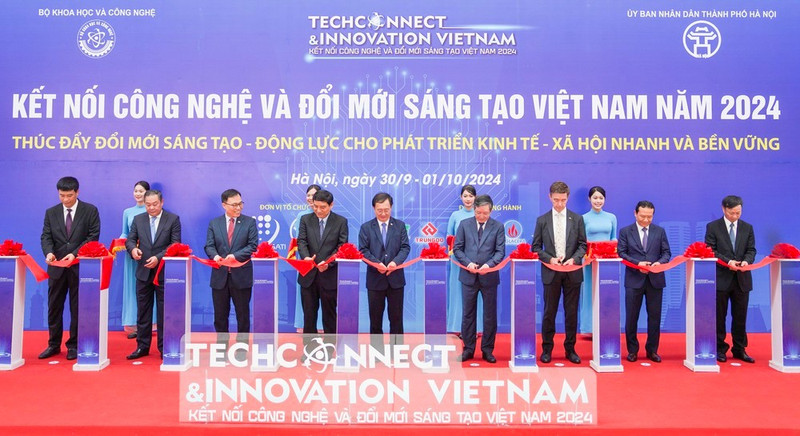 Lễ khai mạc Kết nối công nghệ và đổi mới sáng tạo Việt Nam năm 2024