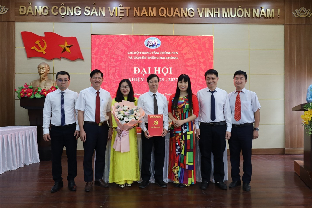 Đại hội Chi bộ Trung tâm thông tin và Truyền thông Hải Phòng