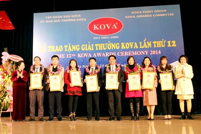 Trao Giải thưởng và học bổng KOVA lần thứ 12